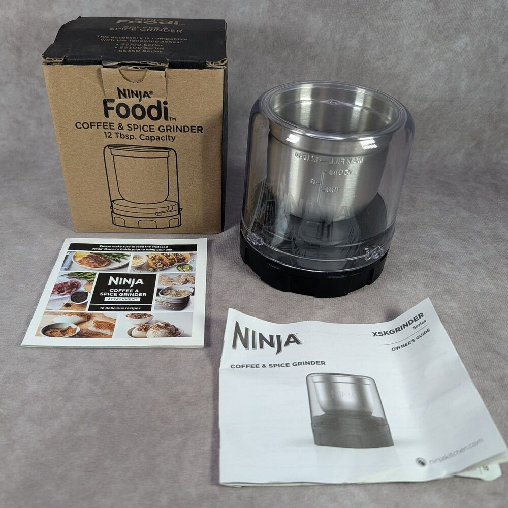 Ninja Foodi Coffee & Spice Grinder XSKGRINDER For SS100 SS300 SS350 Blenders